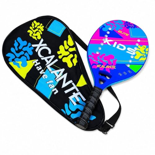 Raquete Beach Tennis Kids Infantil Criança Colorido Mais Leve E Fina