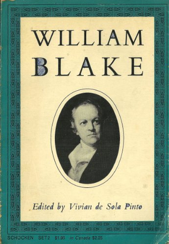 William Blake B000J0BJBA Book Cover