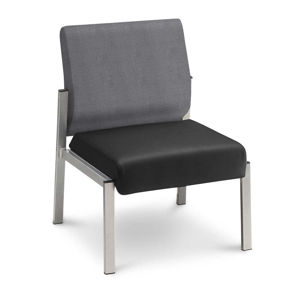 NBF Ergonomic 3 Seat Lounge Sofa Set for Living Room Modern Lounge Couch with Williamsburg Polyurethane Silver Legs
