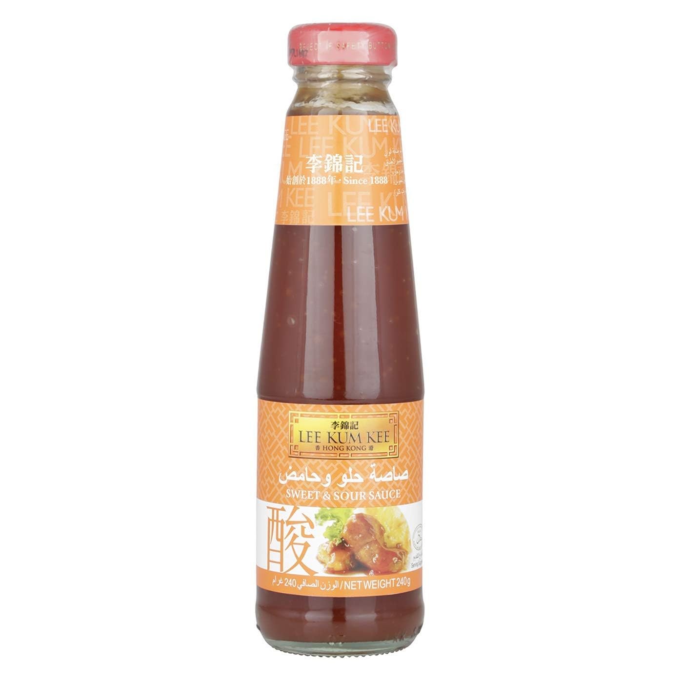 Lee Kum Kee Salsa Agridulce - 4 Paquetes de 240 gr - Total: 960 gr