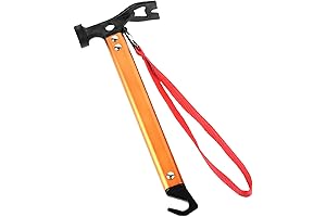 12" Carbon Steel Aluminum Camping Hammer: Your Hiking Kit Essential