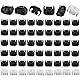 SopimusZ 60PCS Auto Bremsleitung Clip,50 Stück Schwarz+10 Stück weiß Bremsleitung Halter Bremsschlauch Clip Kunststoff Bremsschlaeuche Clip