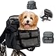Hundekorb Fahrrad Vorne,Atmungsaktive hundefahrradkorb Vorn, Abnehmbare Hunde Fahrrad Korb mit Lenkeradapter für Fahrrad und Elektrofahrräder, Domestici Shopping e Outdoor