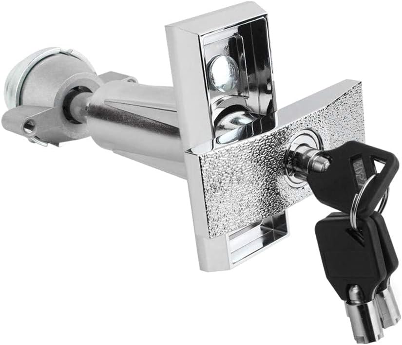 Universal Vending Machine Lock Zinc Alloy Construction, Secure Safe Box Cabinet Lock, Theft, Simple Installation for Vending Machines, Self Service Game Machines