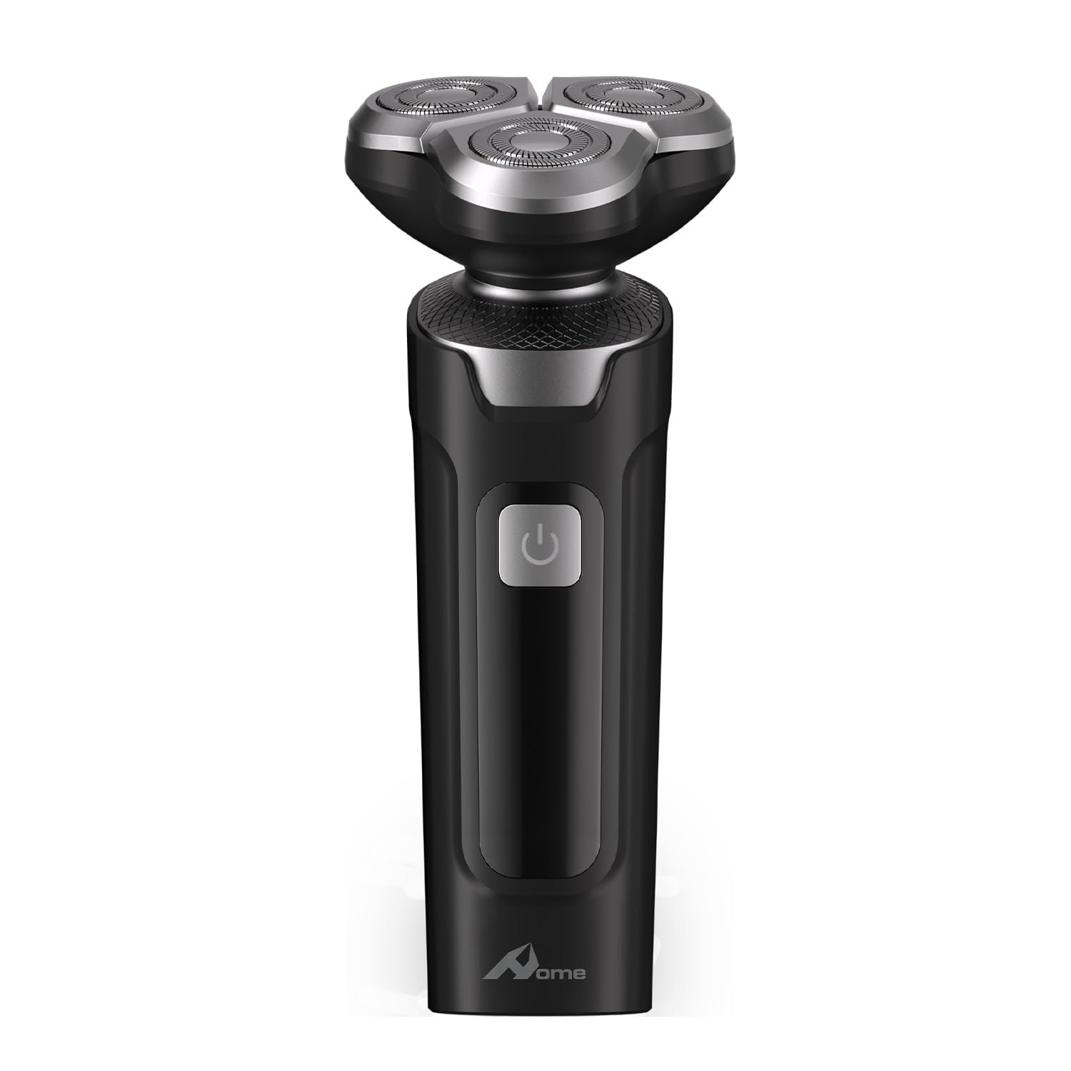Home Rasoio elettrico rotante da uomo, 3 testine galleggianti, impermeabile IPX7, ricaricabile tramite USB, batteria al litio da 600 mAh, rasoio elettrico bagnato e asciutto