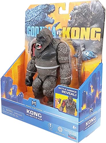 Playmates Godzilla Vs Kong With Battle-Axe #TOP4