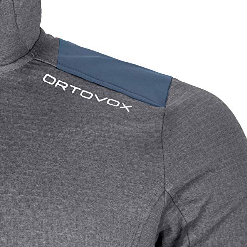 Ortovox - Felpa da Uomo in Pile Light Grid Zn