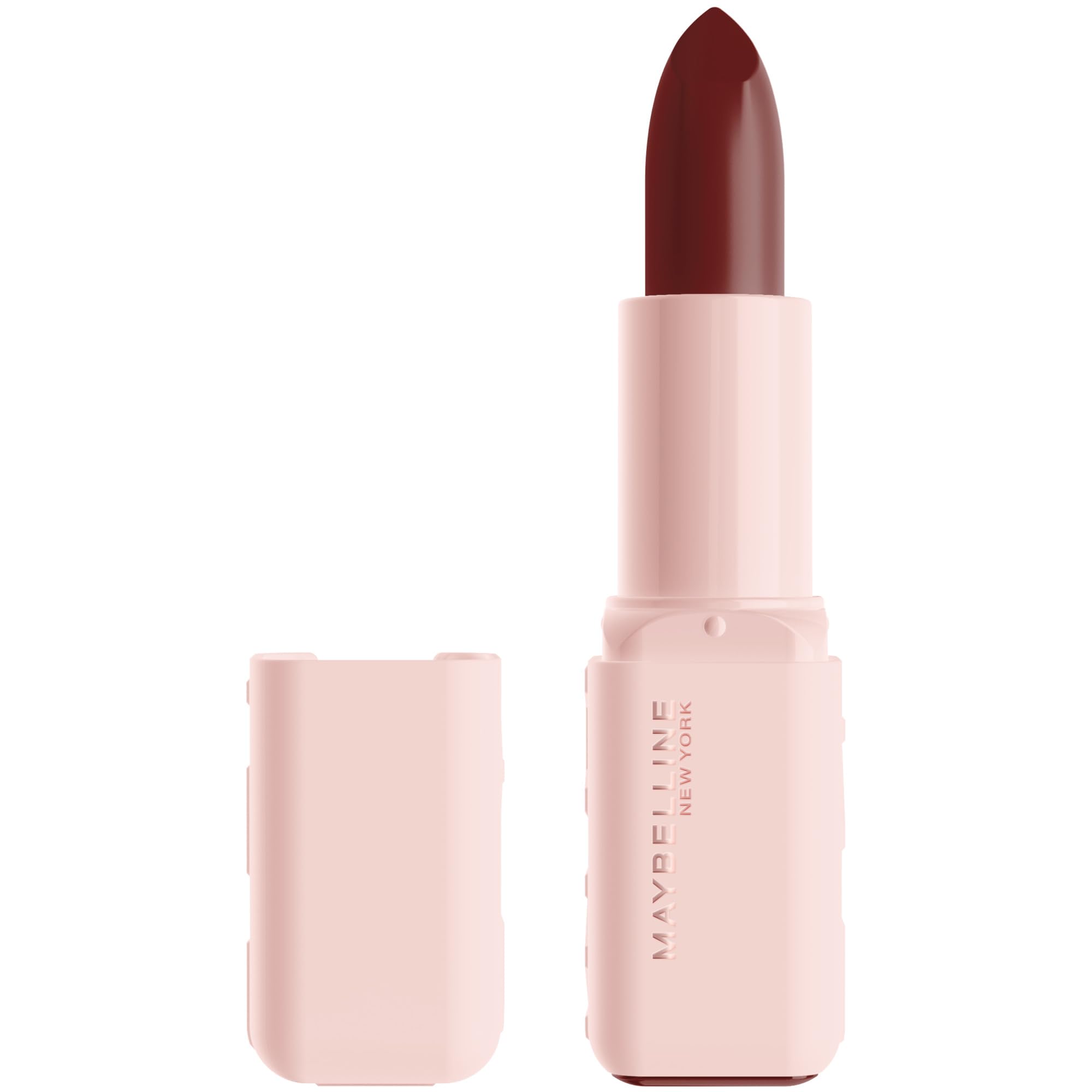 MAYBELLINE Slip On Serum Lipstick, Hydrating Lip Makeup with 8HRs of Lip Plumping Moisture with Hyaluronic Acid + Oil Blend, Maybe It's... (Terracotta Rose Nude Matte) — view 12