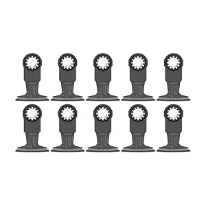 Bosch OSL212F-10 2-1/2 in. Starlock Oscillating Multi Tool Bi-Metal Plunge Cut Blade 10 pk.