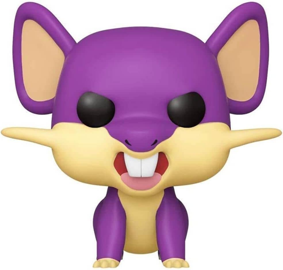 Funko Pop! Games: Pokemon - Rattata, Multicolor