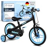 Kidiyana 3-in-1 Kinderfahrrad ab 2 Jahren mit abnehmbaren Pedalen...