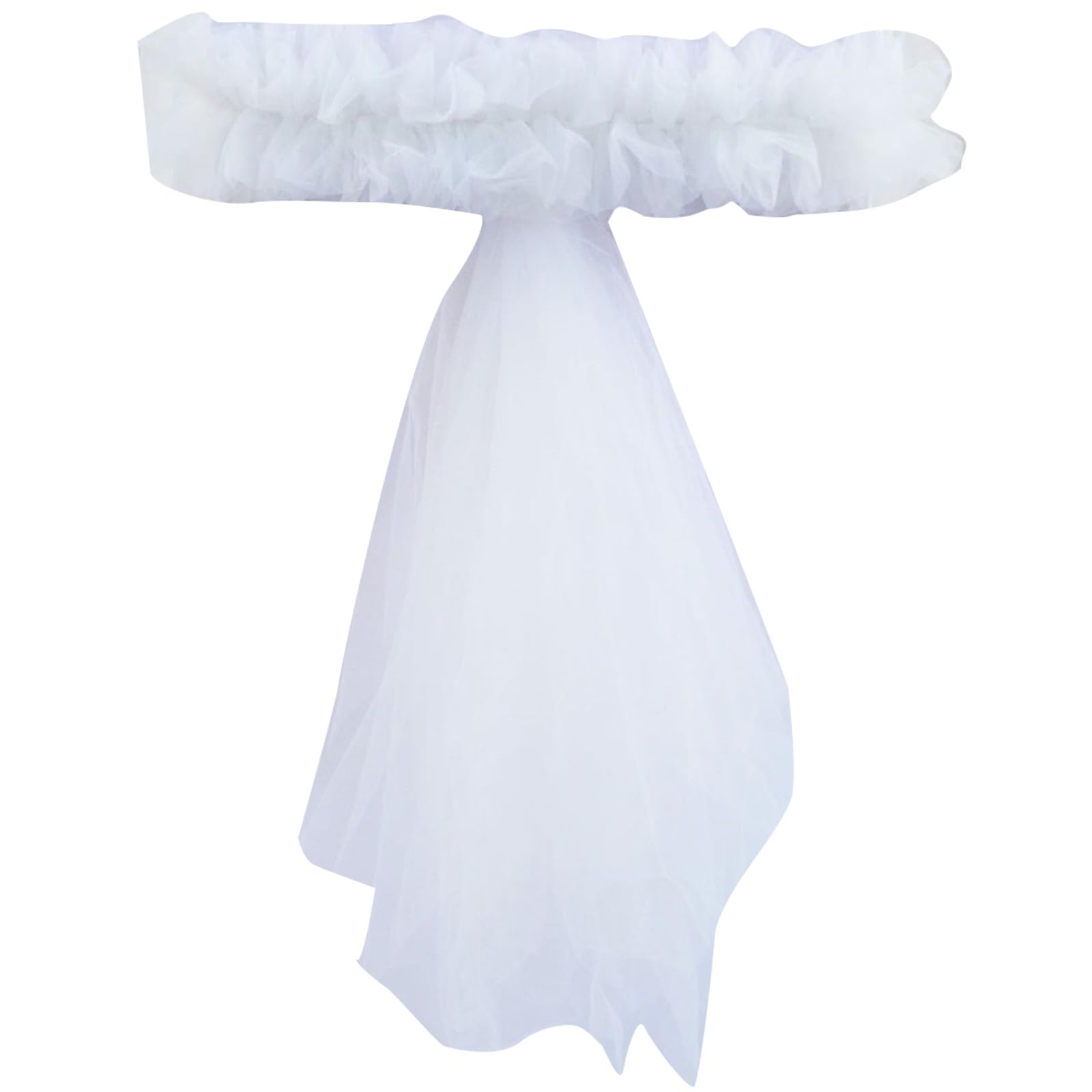 Woedpez Organza Chair Ties Sashes for Weddings Celebrations and Family Gatherings in Optional Color Sash 1PC Anniversary Decoration