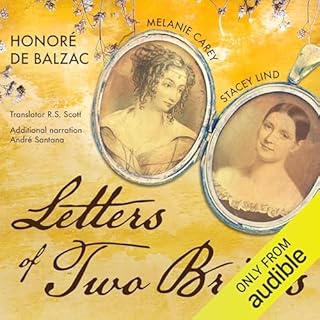 Letters of Two Brides Audiolibro Por Honor&eacute; de Balzac arte de portada