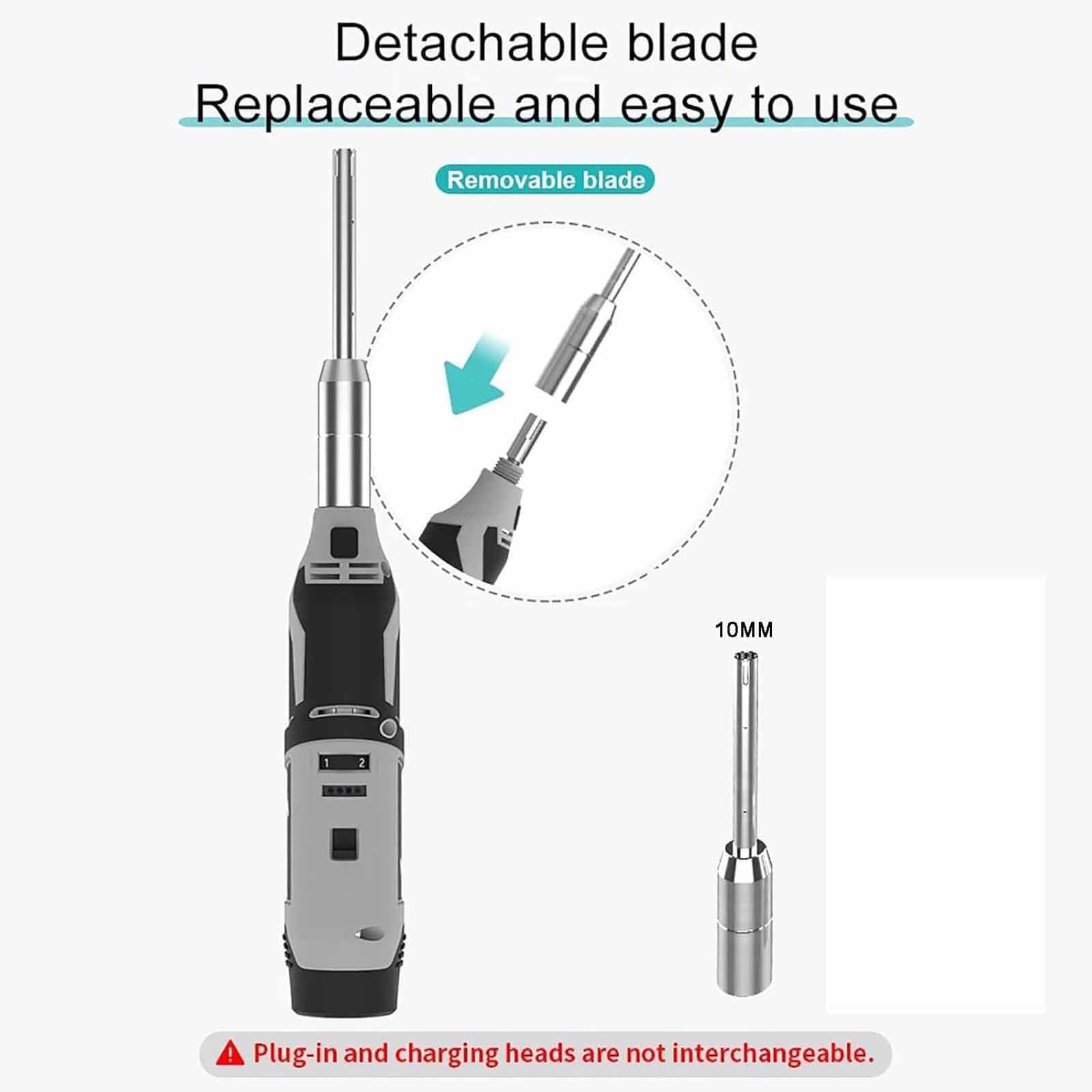 Homogeneizador De Tejido Celular De Laboratorio, Homogeneizador Disperso De 0,5-250 Ml, Con Cabezal De Trabajo Extraíble De 10 Mm, Regulación De Velocidad Continua Y 6 Velocidades Ajustables. ,Grey