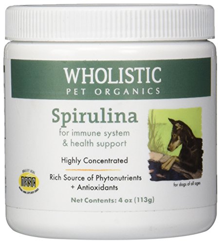Wholistic Pet Organics Spirulina for Dogs,4 oz