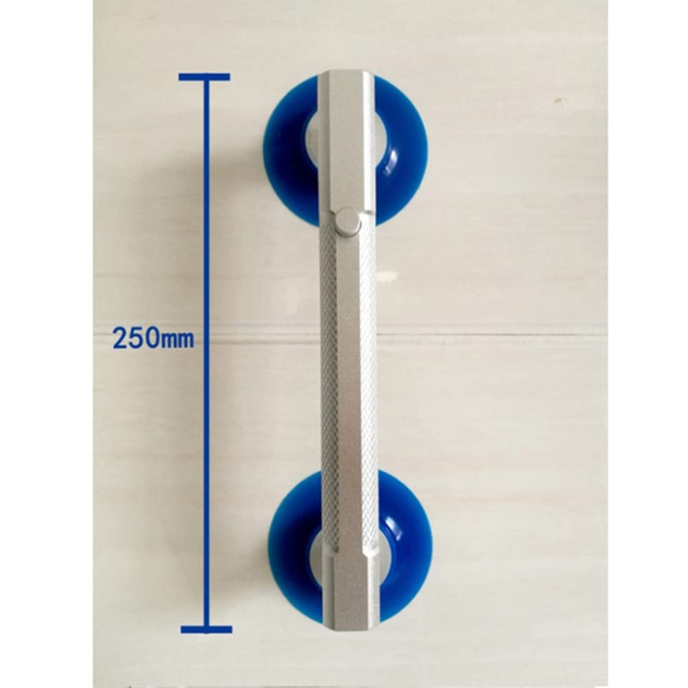 Ventosa de vacío resistente con 2 ventosas, 150-600 mm para instalación de TV y pantalla LED, herramienta de elevación de vidrio duradera, tamaño de 250 mm para un manejo sin esfuerzo