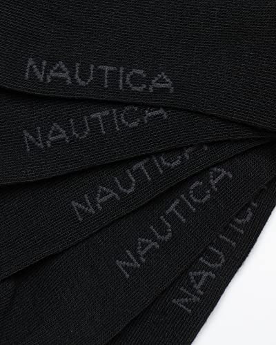 Nautica Mens Dress Socks - 10 Pack Breathable Stretch Crew Socks for Men for Work Business and Formal Wear (Sizes: 6-12.5)3