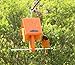 Kettle Moraine Recycled Single Oriole Orange Fruit Feeder