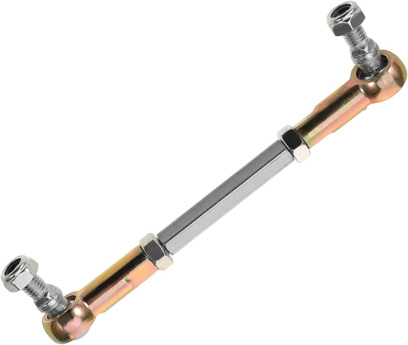 Atv Steering Tie Rod Ball Joint M8 Inner Outer Tie Rod End 110mm Length for Off-road Vehicles Four-wheeler Suspension Replacement Parts