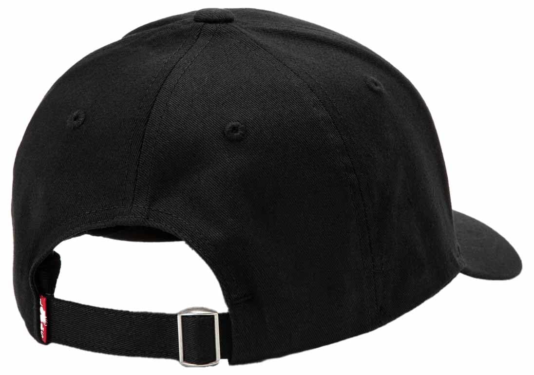 Levi's Housemark Flexfit Cap, Regular Black, One Men's, REGULAR CZARNY, rozmiar uniwersalny