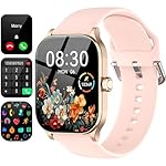 Smart Watch for Women(Answer/Make Call), 1.85" HD Smartwatch, Fitness Tracker with 100+ Sport Modes, IP68 Waterproof, Heart Rate/Sleep/Spo2 Monitor, Activity Tracker for Android and iPhone