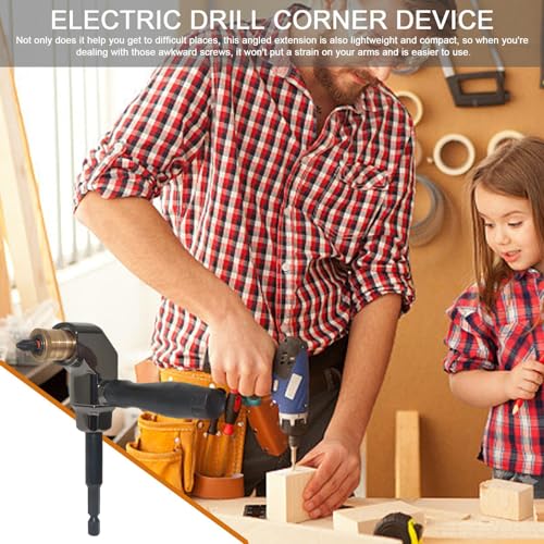 Adaptateur de à 90 degrés pour percer facilement dans les espaces restreints