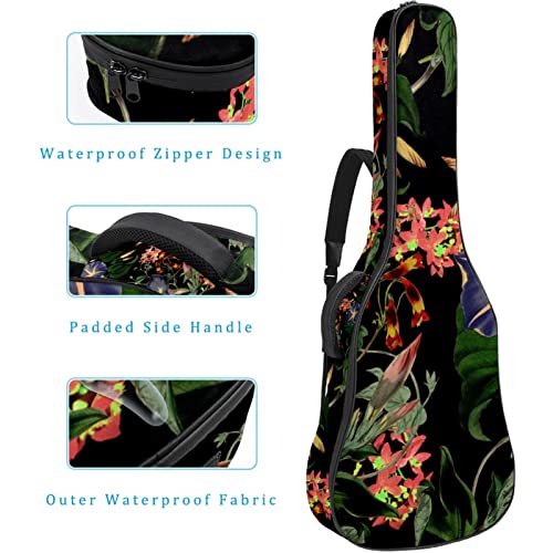 Housse pour guitare acoustique – Motif cheval – Épaisseur : 1 cm – Étanche – 40 – 41 – 42 pouces, Multicolore 04, 42… - Les Beatles, Paul McCartney, John Lennon, RIngo Starr, George Harrison Housse pour guitare acoustique - Motif cheval - Épaisseur : 1 cm - Étanche - 40 - 41 - 42 pouces, Multicolore 04, 42… – Image 5