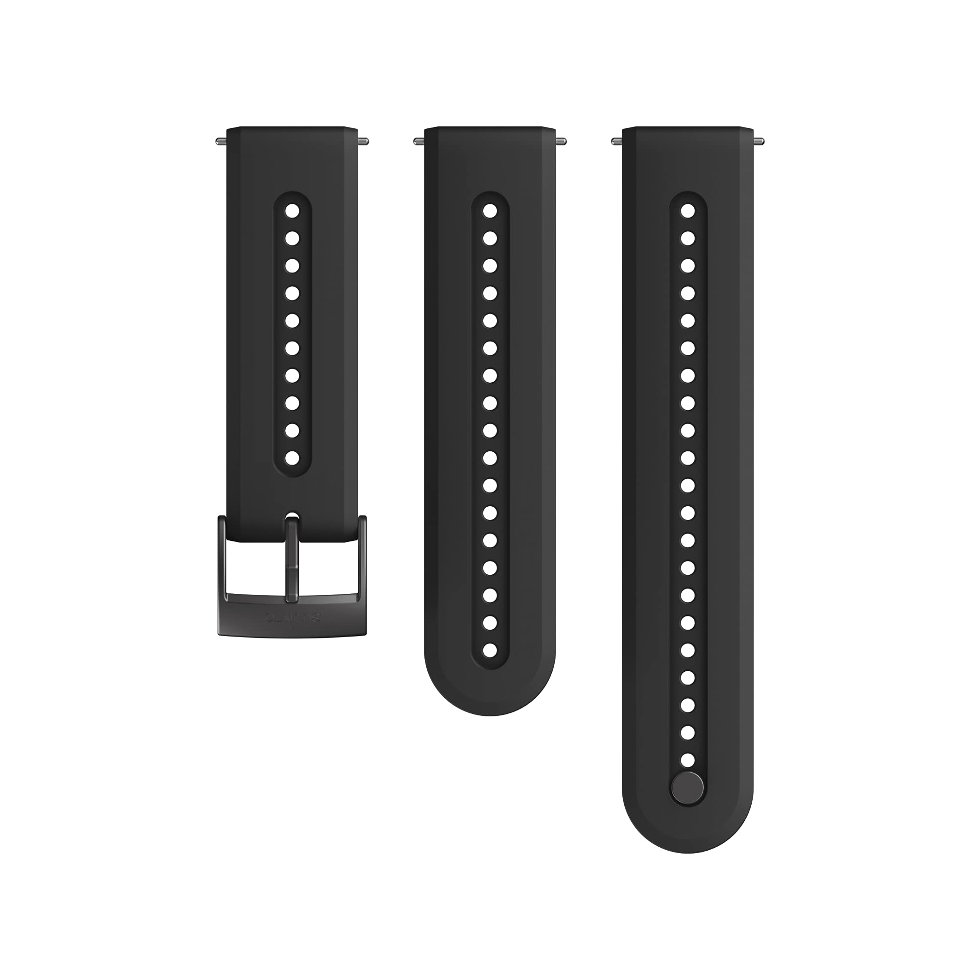 Suunto 24 ATH7 Silicona Correa Charcoal Blk S+M