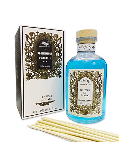 WALLY Fragancia de ambiente con cítricos frescos BREZZA DI MARE sticks 500 ml