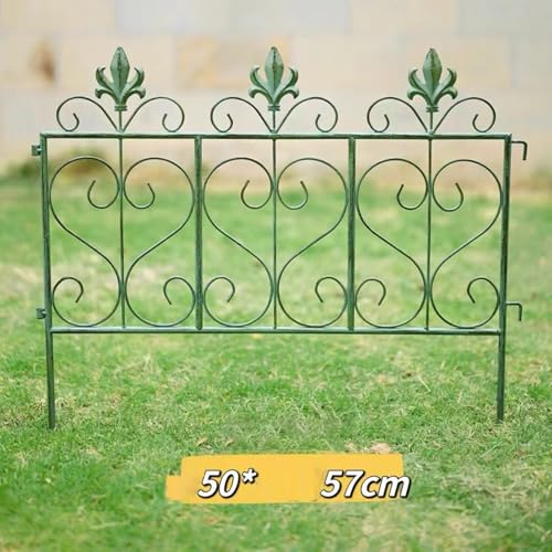Bordures de clôture de jardin de qualité supérieure en fer rustique - 3