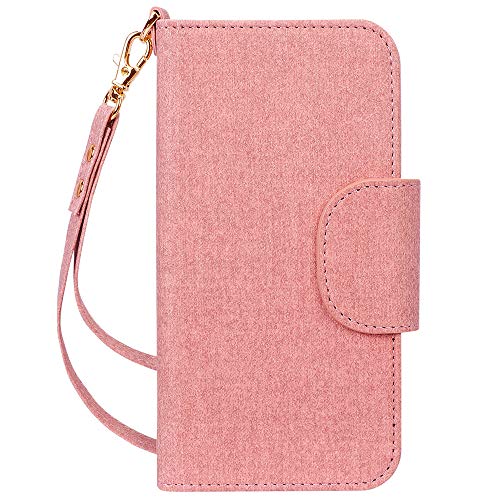 Capa de Celular FYY, Couro PU, Suporte, Compartimentos para Cartão, Bolso para Notas, Compatível com