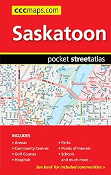 Map Saskatoon SK, Pocket Street Atlas Book