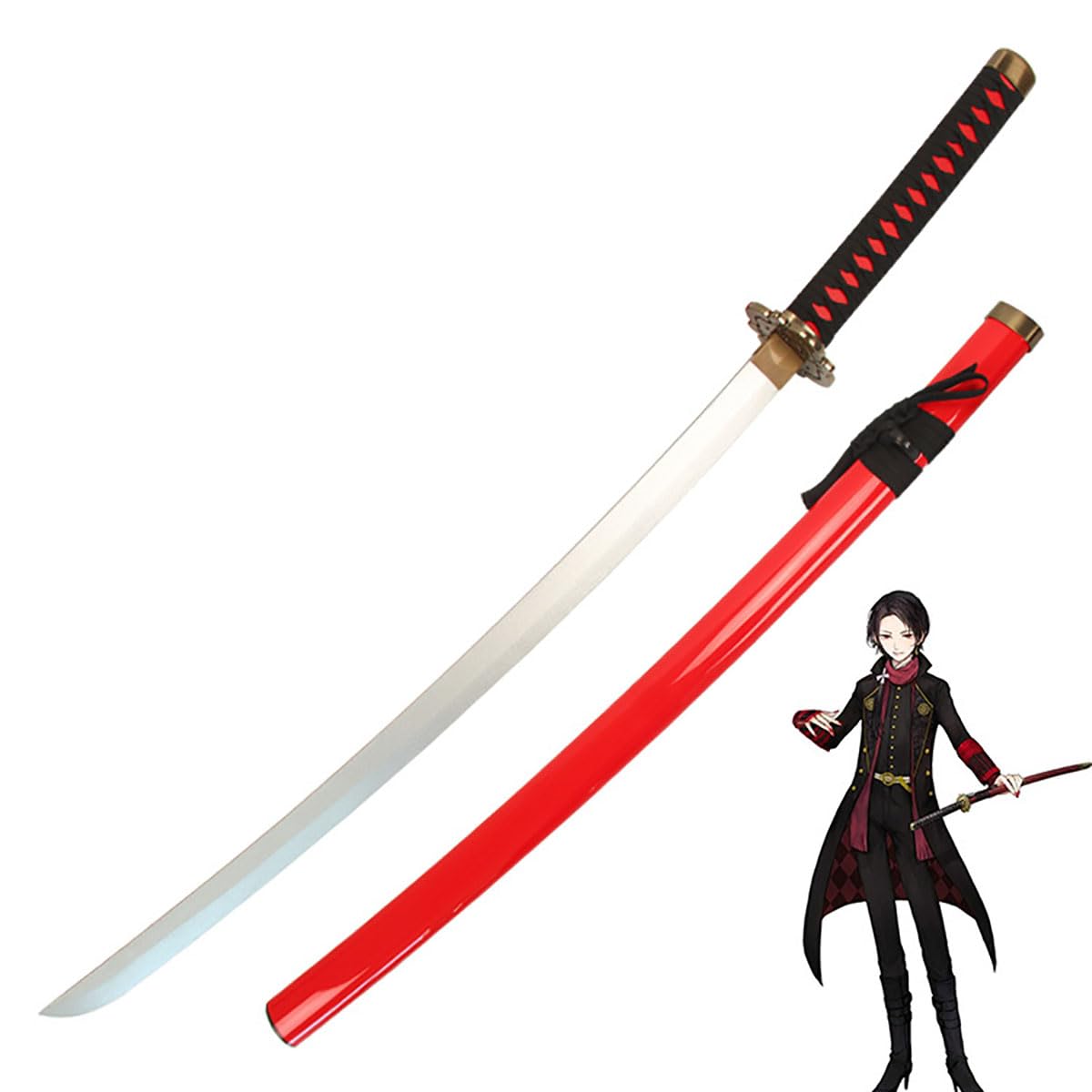 Amazon.co.jp: [HAOJEE]刀剣乱舞コスプレ 加州清光 一期一振 道具 武器 