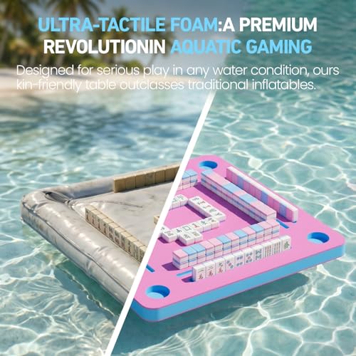Mesa Flotante Mahjong para Piscina 32 Pulgadas miniatura 3
