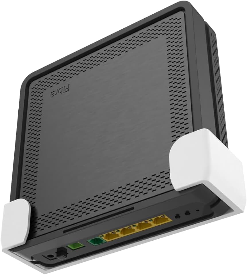 Suporte Parede Roteador Modem Vivo Fibra Parafusos Fita