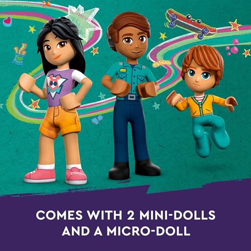 Friends Heartlake City Hospital Ambulance Set with 3 Characters, Gift Idea for Kids, Girls and Boys Ages 6 Years and Up, Social-Emotional Toy, Medical Emergency Vehicle, Toy Ambulance, 42613 - Lego - Immagine 3