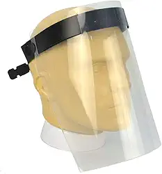 Mascara Protetor Facial Face Shield Ajustável KIT 10 Peças CBRN14040