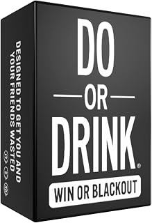 Do or Drink - Drinking Card Game - Adult Party Game - Dare or Shots for College, Camping, 21st Birthday or Pregame Pass Out Party - Funny & Beyond for Men & Women