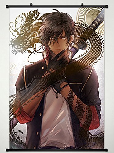 Amazon.com: Touken Ranbu Wall Scroll Poster Fabric Painting