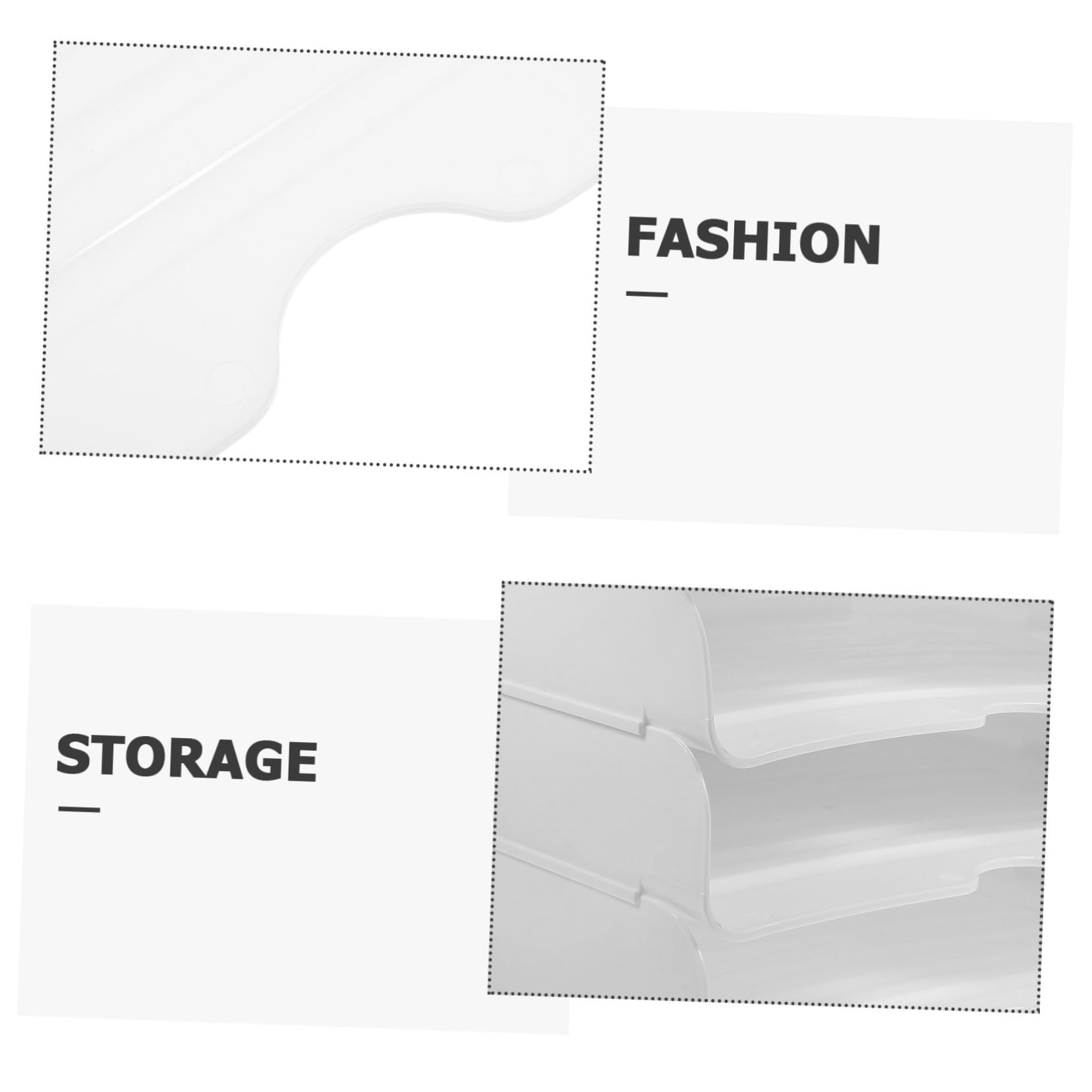 STOBOK 4pezzi Organizer Scrivania Impilabile Vaschette Portadocumenti Per e Casa Design Per Ottimizzare e Mantenere Ordinati Documenti e Cancelleria