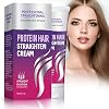 Lovely Bamboo Hair Straightener Cream, Silk & Gloss, Protein Correcting, Nourishing & Fast Smoothing for All Hair Types