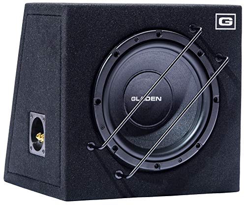 Gladen Zero 10 PRO S - Caisson de basses de 25 cm dans un boîtier en MDF fermé de 22 l - Charge maximale : 400 W RMS - Impédance 4 ohms