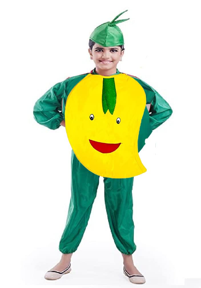 Urika Fruits and vegetable fancy Dress costume for Kids Costume Wear cutout with Jumpsuit (Mango Face 2-4Years Yellow) (B0D7Z9JH6N) Amazon Price History, Amazon Price Tracker