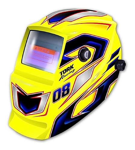 MASCARA DE SOLDA AUTOMATICA VISOR COLORIDO 4K RACING MTR-90