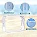 Cosywell 9PCS Leakproof Travel Bottles for Toiletries - TSA Approved Refillable Containers Set for Shampoo, Conditioner, Lotion, Cream Jars