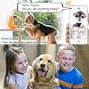 2 Way Camera Audio/Video,2.8''Screen Pan/Tilt WiFi AI Motion Detection for Baby/Pet/Puppy/Cat/Dog,Facetime Nanny Cam Voice with Phone APP Video Calling Devices for Elderly Indoor,Orange