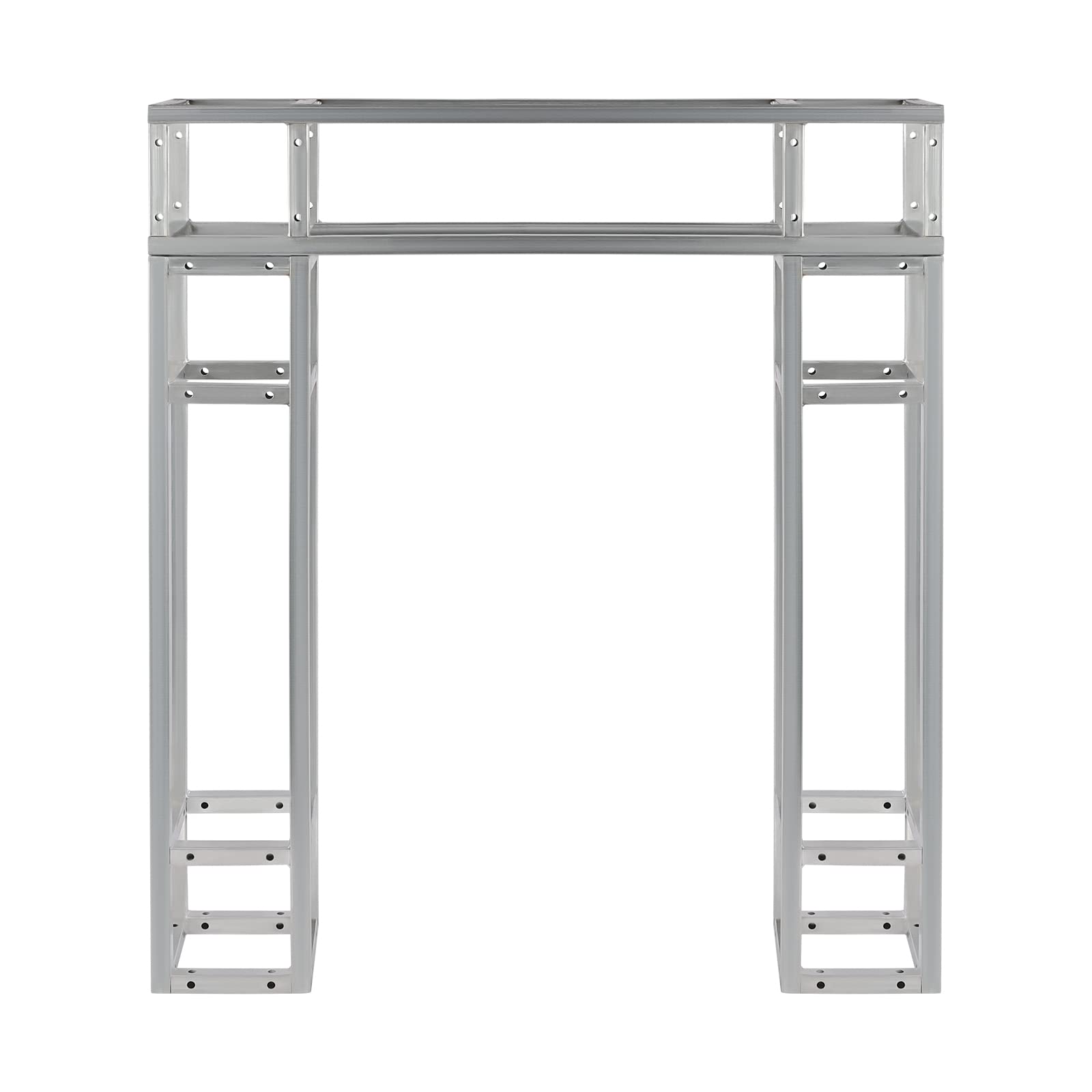 Metal Square Box Trusses Lite Duty Box Truss 7.87 * 7.87 * 39.37 inches Up to 220.46 lbs Max Load Capacity for Wedding Trusses, Concerts, Stage Background Construction