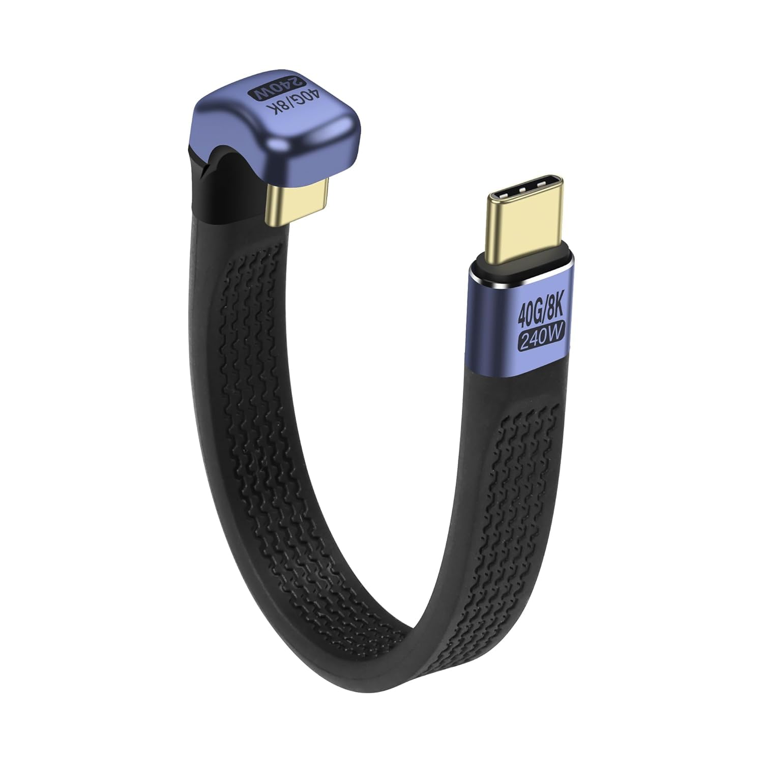 MICROWARE 40Gbps USB4 Type C Extension Cable 240W 8K PD Fast Charge USB C to USB C U-Shaped Flat Ultra Thin FPC Data Cable Suitable for Laptops and Mobile Phones (B0DDHCXF3T) Amazon Price History, Amazon Price Tracker