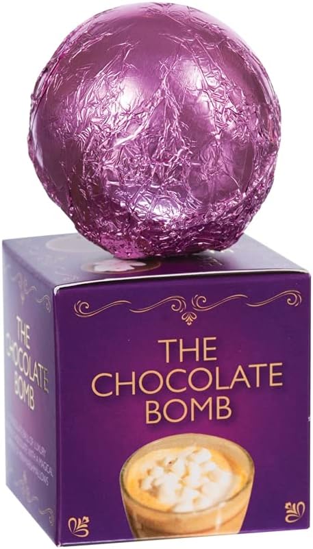 Set of 3 Hot Chocolate Bomb Milk Silky Mini Marshmallows Bedtime Kids Him Her Sleep Birthday Fathers Day Secret Santa Ideal Gift for All Occasions