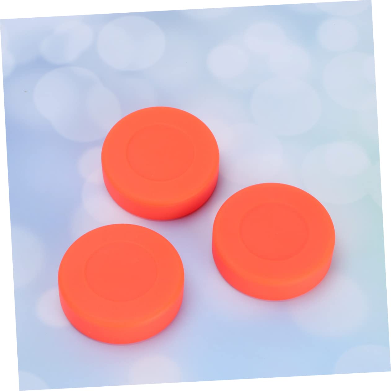 BESPORTBLE Rondelles De Hockey Glace Ajustables en PVC 12 Pcs Accessoires De Hockey en Caoutchouc Haute pour Adultes Et Garçon Et Filles De Plus De 8 Ou Patinoire